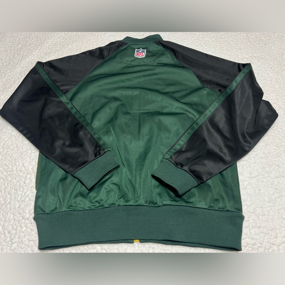 Green Bay Packers NFL Full Zip Jacket Mens Medium NO FLAWS - Picture 2 of 6
